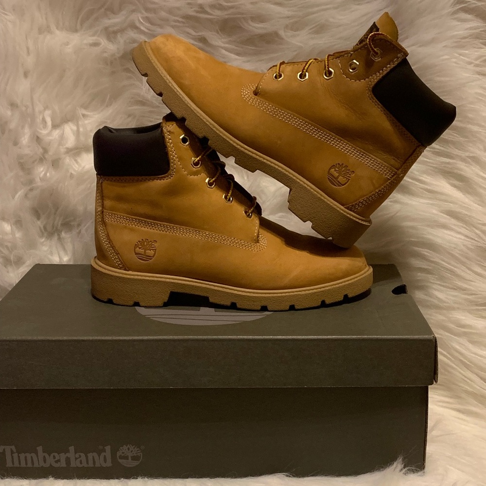 Timberland Boots, 6” Classic - Size 3.5